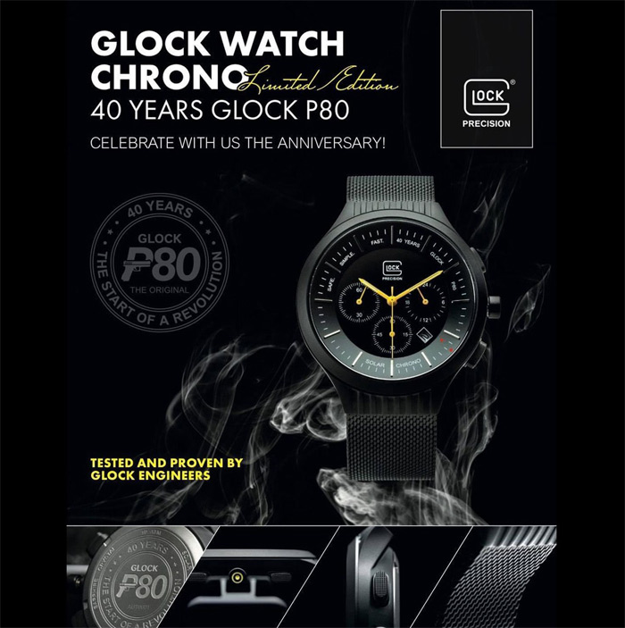 GLOCK WATCH CHRONO P80 LIMITED EDITION