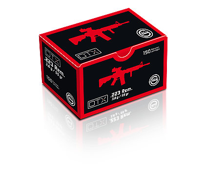 Geco .223 FMJ DTX 55gr 150st
