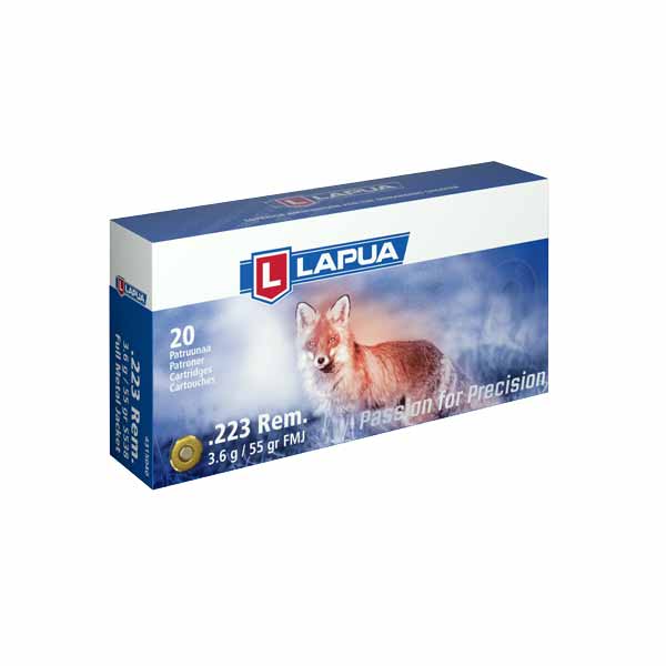 Lapua .223 FMJ 55gr