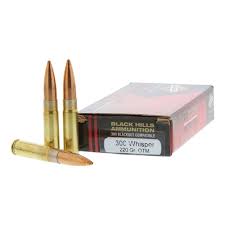 Black Hills .300 Whisper / Blackout 125gr Tipped MatchKing