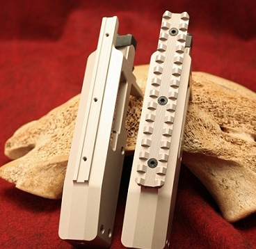 KIDD 20 MOA Picatinny Mount for KIDD receiver Silver