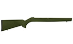 Hogue Rubber OverMolded Stock Ruger Olive Drab 10/22 .920"